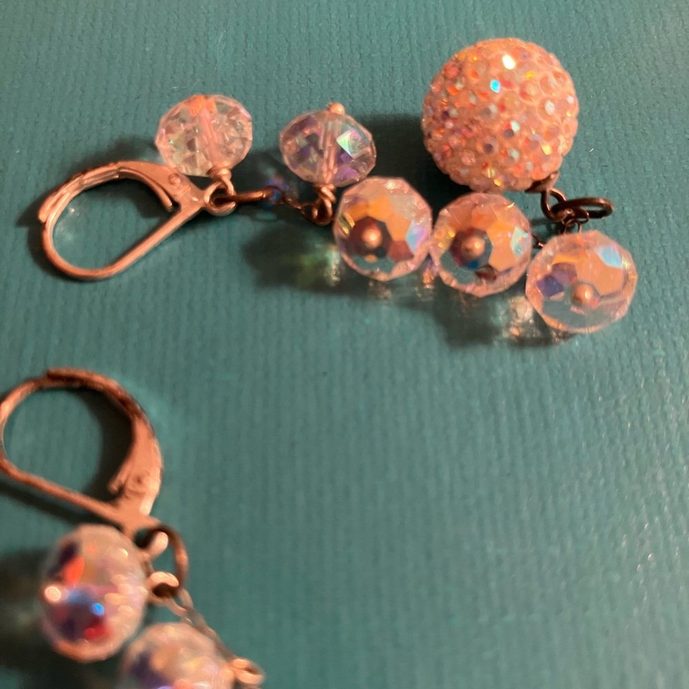 Elegant Swarovski Crystal Drop Earrings - Picture 12 of 15